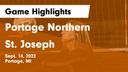 Portage Northern  vs St. Joseph  Game Highlights - Sept. 14, 2022