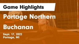 Portage Northern  vs Buchanan Game Highlights - Sept. 17, 2022