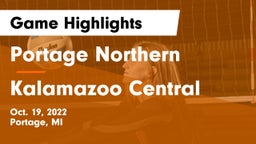 Portage Northern  vs Kalamazoo Central  Game Highlights - Oct. 19, 2022