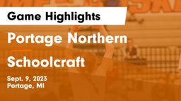 Portage Northern  vs Schoolcraft  Game Highlights - Sept. 9, 2023