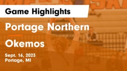 Portage Northern  vs Okemos  Game Highlights - Sept. 16, 2023