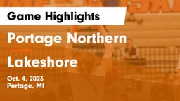 Portage Northern  vs Lakeshore  Game Highlights - Oct. 4, 2023
