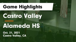 Castro Valley  vs Alameda HS Game Highlights - Oct. 21, 2021