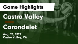 Castro Valley  vs Carondelet  Game Highlights - Aug. 20, 2022