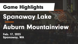 Spanaway Lake  vs Auburn Mountainview  Game Highlights - Feb. 17, 2023