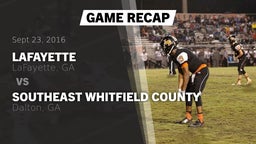 Recap: Lafayette  vs. Southeast Whitfield County  2016