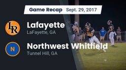 Recap: Lafayette  vs. Northwest Whitfield  2017