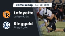 Recap: Lafayette  vs. Ringgold  2020