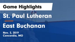 St. Paul Lutheran  vs East Buchanan  Game Highlights - Nov. 2, 2019