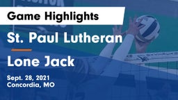 St. Paul Lutheran  vs Lone Jack  Game Highlights - Sept. 28, 2021