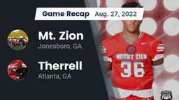 Recap: Mt. Zion  vs. Therrell  2022