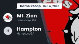 Recap: Mt. Zion  vs. Hampton  2023