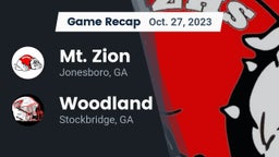 Recap: Mt. Zion  vs. Woodland  2023