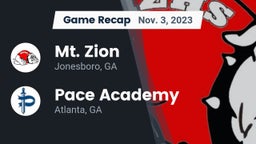 Recap: Mt. Zion  vs. Pace Academy 2023
