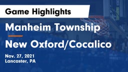 Manheim Township  vs New Oxford/Cocalico Game Highlights - Nov. 27, 2021