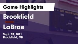 Brookfield  vs LaBrae  Game Highlights - Sept. 20, 2021