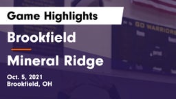 Brookfield  vs Mineral Ridge  Game Highlights - Oct. 5, 2021