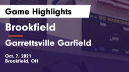 Brookfield  vs Garrettsville Garfield  Game Highlights - Oct. 7, 2021