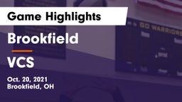 Brookfield  vs VCS Game Highlights - Oct. 20, 2021