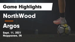 NorthWood  vs Argos Game Highlights - Sept. 11, 2021
