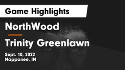 NorthWood  vs Trinity Greenlawn Game Highlights - Sept. 10, 2022
