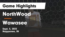 NorthWood  vs Wawasee Game Highlights - Sept. 5, 2023