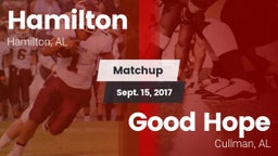 Matchup: Hamilton  vs. Good Hope  2017