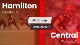 Matchup: Hamilton  vs. Central  2017