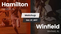 Matchup: Hamilton  vs. Winfield  2017