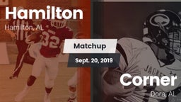 Matchup: Hamilton  vs. Corner  2019