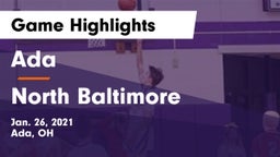Ada  vs North Baltimore  Game Highlights - Jan. 26, 2021