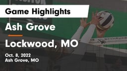 Ash Grove  vs Lockwood, MO Game Highlights - Oct. 8, 2022