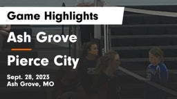 Ash Grove  vs Pierce City  Game Highlights - Sept. 28, 2023