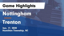 Nottingham  vs Trenton Game Highlights - Jan. 17, 2020
