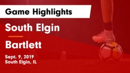 South Elgin  vs Bartlett  Game Highlights - Sept. 9, 2019