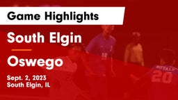 South Elgin  vs Oswego Game Highlights - Sept. 2, 2023