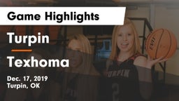 Turpin  vs Texhoma  Game Highlights - Dec. 17, 2019