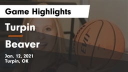 Turpin  vs Beaver  Game Highlights - Jan. 12, 2021