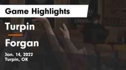 Turpin  vs Forgan  Game Highlights - Jan. 14, 2022