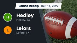 Recap: Hedley  vs. Lefors  2022