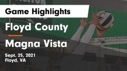 Floyd County  vs Magna Vista Game Highlights - Sept. 25, 2021