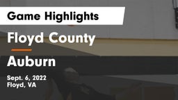 Floyd County  vs Auburn  Game Highlights - Sept. 6, 2022