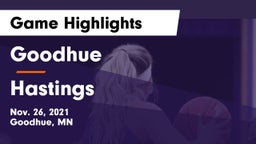 Goodhue  vs Hastings  Game Highlights - Nov. 26, 2021