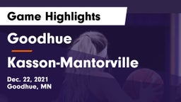 Goodhue  vs Kasson-Mantorville  Game Highlights - Dec. 22, 2021