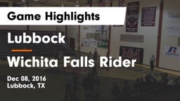 Lubbock  vs Wichita Falls Rider Game Highlights - Dec 08, 2016