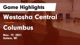 Westosha Central  vs Columbus  Game Highlights - Nov. 19, 2021