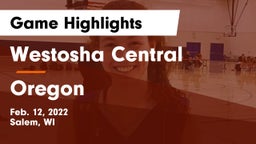 Westosha Central  vs Oregon  Game Highlights - Feb. 12, 2022