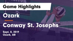 Ozark  vs Conway St. Josephs Game Highlights - Sept. 8, 2019
