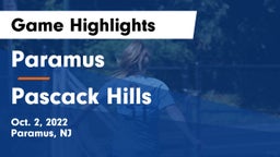 Paramus  vs Pascack Hills  Game Highlights - Oct. 2, 2022
