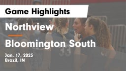 Northview  vs Bloomington South  Game Highlights - Jan. 17, 2023